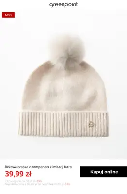 Greenpoint - gazetka promocyjna Akcesoria zimowe – od 29,99 zł od środy 05.11  - strona 6