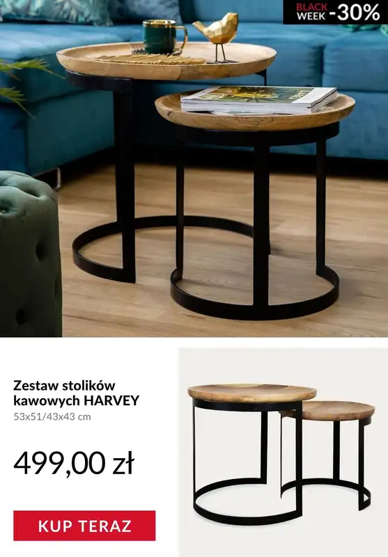 Homla - gazetka promocyjna -30% na meble od środy 05.11 do niedzieli 09.11 - strona 9