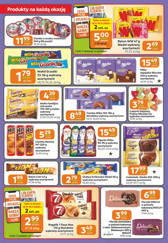 Społem Częstochowa - gazetka promocyjna Gazetka od czwartku 13.11 do wtorku 25.11 - strona 4