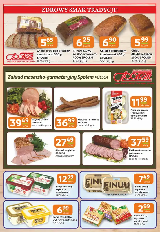 Społem Częstochowa - gazetka promocyjna Gazetka od czwartku 13.11 do wtorku 25.11 - strona 2