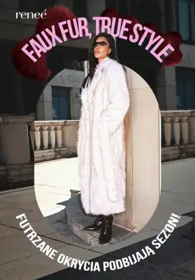 Renee - gazetka promocyjna Sztuczne futra od środy 05.11 do niedzieli 16.11