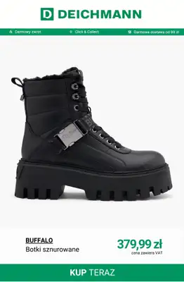 Deichmann - gazetka promocyjna Buty damskie Buffalo od środy 05.11  - strona 14