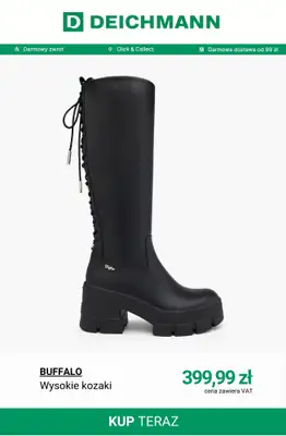 Deichmann - gazetka promocyjna Buty damskie Buffalo od środy 05.11  - strona 6