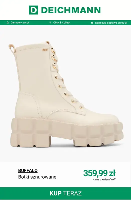 Deichmann - gazetka promocyjna Buty damskie Buffalo od środy 05.11  - strona 4