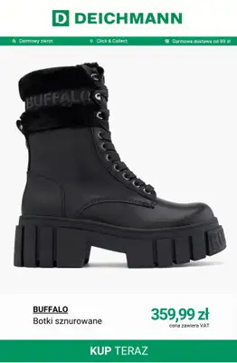 Deichmann - gazetka promocyjna Buty damskie Buffalo od środy 05.11  - strona 7