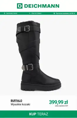 Deichmann - gazetka promocyjna Buty damskie Buffalo od środy 05.11  - strona 5