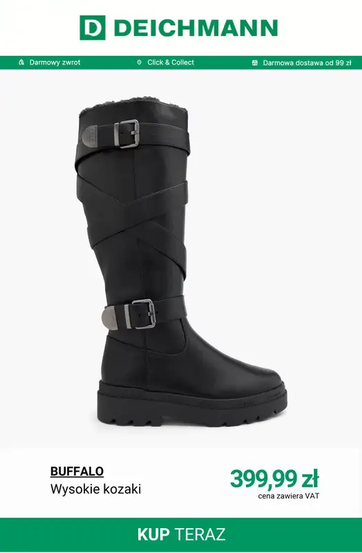 Deichmann - gazetka promocyjna Buty damskie Buffalo od środy 05.11  - strona 5