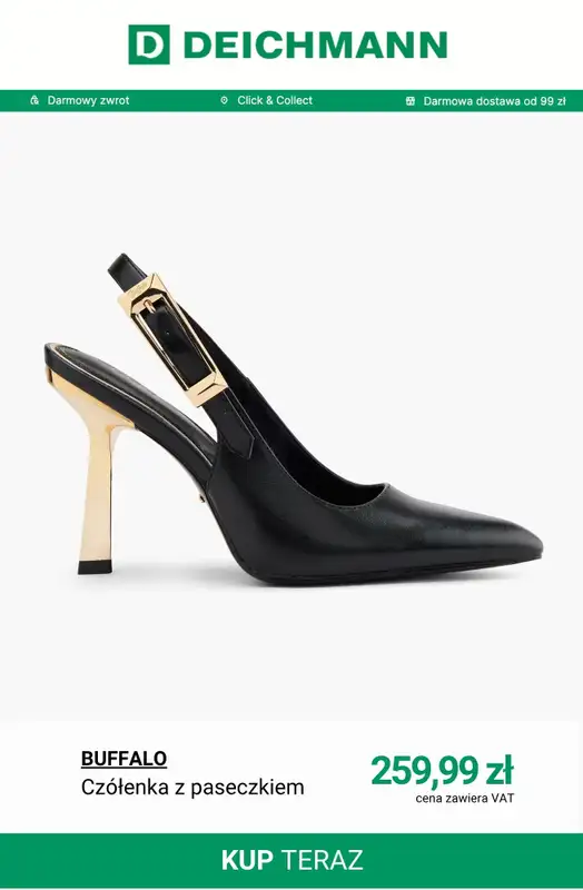 Deichmann - gazetka promocyjna Buty damskie Buffalo od środy 05.11  - strona 9