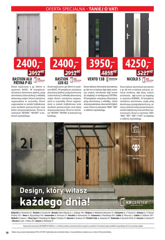 Dobre Dla Domu - gazetka promocyjna Gazetka od środy 05.11 do środy 31.12 - strona 10