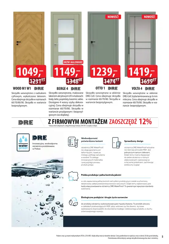 Dobre Dla Domu - gazetka promocyjna Gazetka od środy 05.11 do środy 31.12 - strona 5
