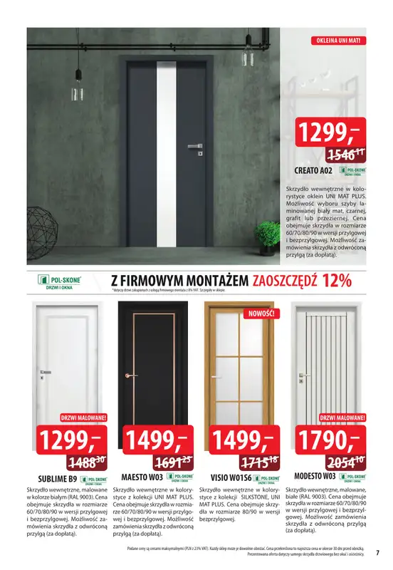 Dobre Dla Domu - gazetka promocyjna Gazetka od środy 05.11 do środy 31.12 - strona 7