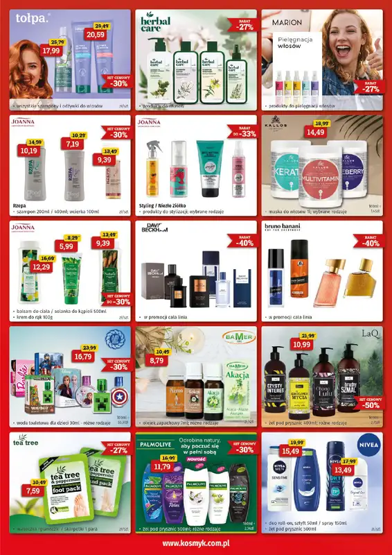 Drogeria Kosmyk - gazetka promocyjna Gazetka od piątku 07.11 do niedzieli 30.11 - strona 3