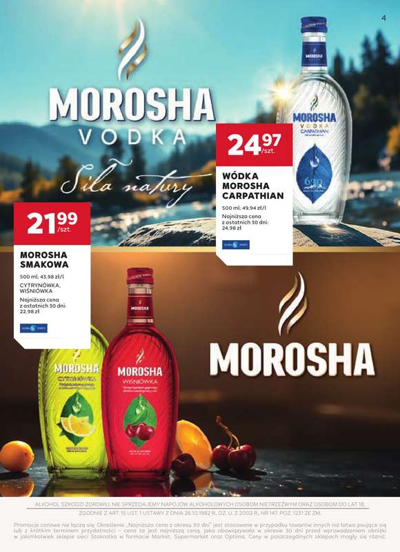 Stokrotka - gazetka promocyjna W dobrym smaku od czwartku 06.11 do środy 03.12 - strona 4