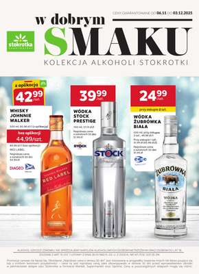 Stokrotka - gazetka promocyjna W dobrym smaku od czwartku 06.11 do środy 03.12