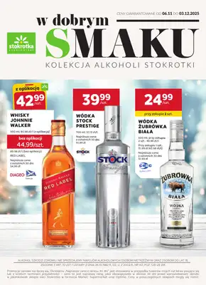 Stokrotka - gazetka promocyjna W dobrym smaku od czwartku 06.11 do środy 03.12