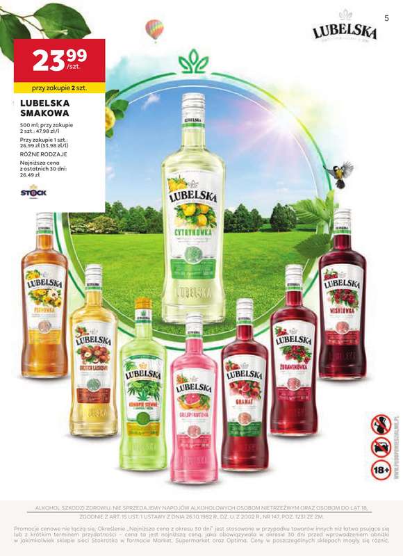 Stokrotka - gazetka promocyjna W dobrym smaku od czwartku 06.11 do środy 03.12 - strona 5