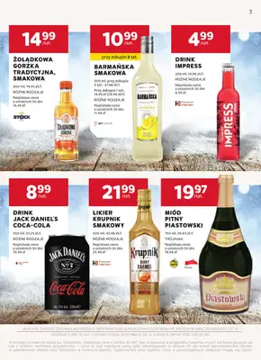 Stokrotka - gazetka promocyjna W dobrym smaku od czwartku 06.11 do środy 03.12 - strona 3