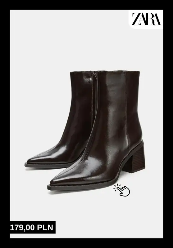 Zara - gazetka promocyjna Modne botki damskie od środy 05.11  - strona 4