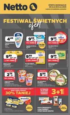 Netto - gazetka promocyjna Festiwal świetnych ofert w Netto! od czwartku 06.11 do soboty 08.11