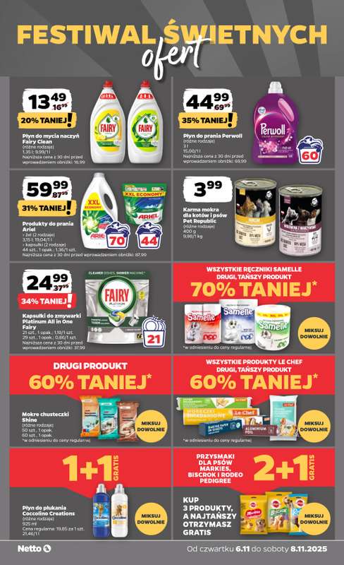 Netto - gazetka promocyjna Festiwal świetnych ofert w Netto! od czwartku 06.11 do soboty 08.11 - strona 5
