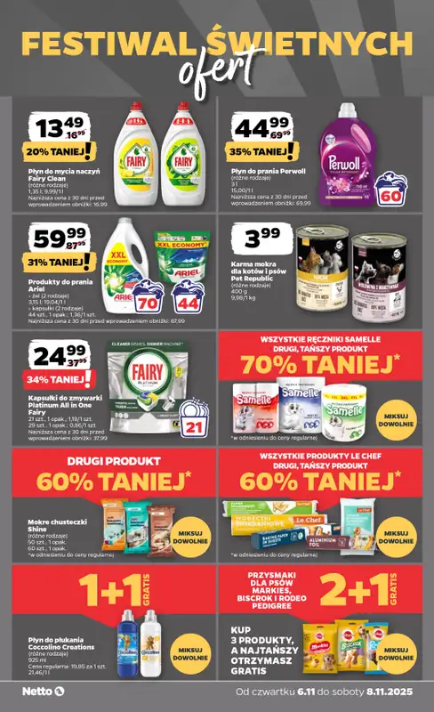 Netto - gazetka promocyjna Festiwal świetnych ofert w Netto! od czwartku 06.11 do soboty 08.11 - strona 5