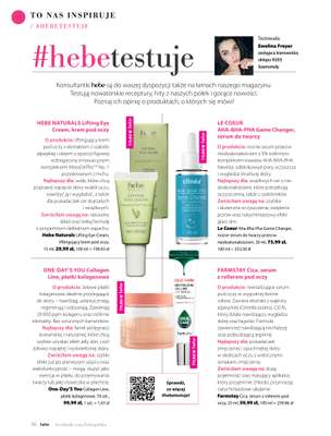 Hebe - gazetka promocyjna Magazyn od środy 05.11 do środy 31.12 - strona 36