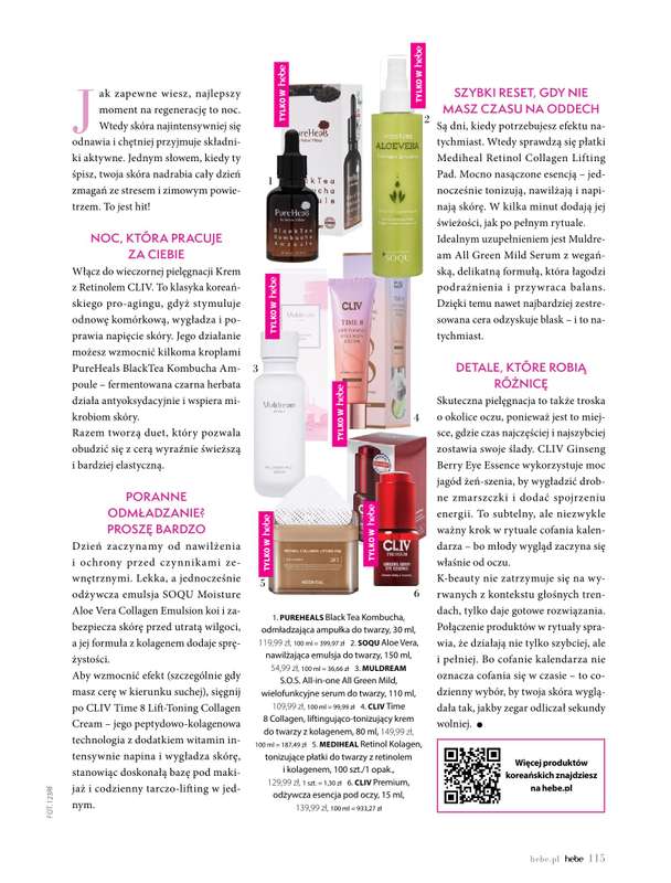 Hebe - gazetka promocyjna Magazyn od środy 05.11 do środy 31.12 - strona 115