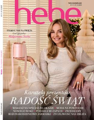 Hebe - gazetka promocyjna Magazyn od środy 05.11 do środy 31.12
