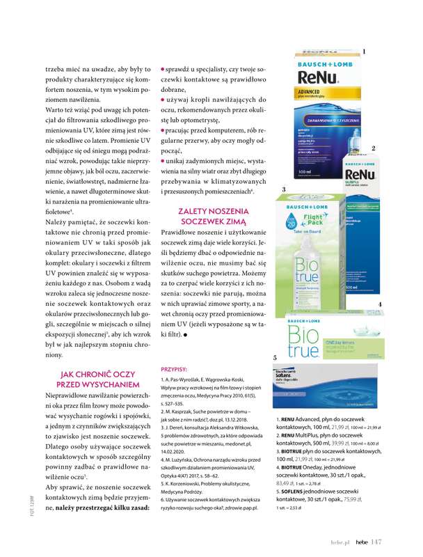 Hebe - gazetka promocyjna Magazyn od środy 05.11 do środy 31.12 - strona 147