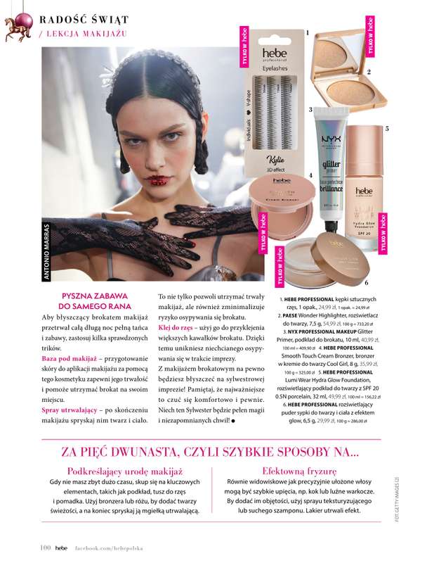 Hebe - gazetka promocyjna Magazyn od środy 05.11 do środy 31.12 - strona 100