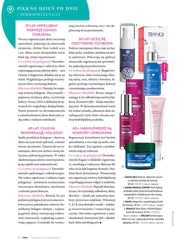 Hebe - gazetka promocyjna Magazyn od środy 05.11 do środy 31.12 - strona 34