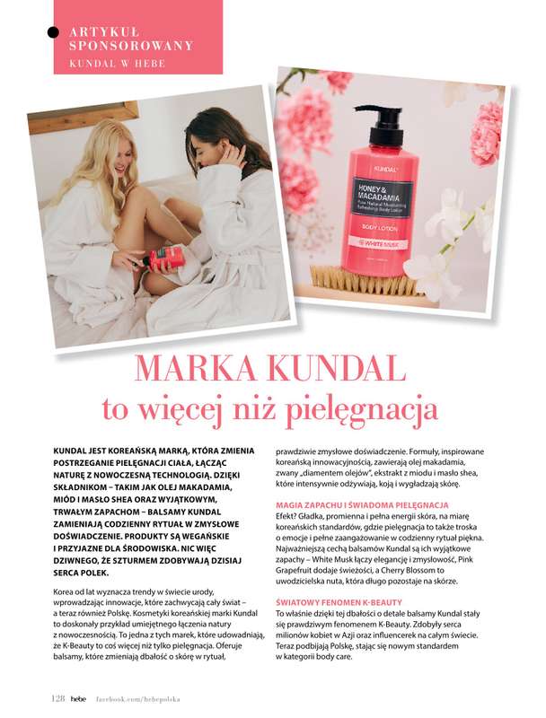 Hebe - gazetka promocyjna Magazyn od środy 05.11 do środy 31.12 - strona 128