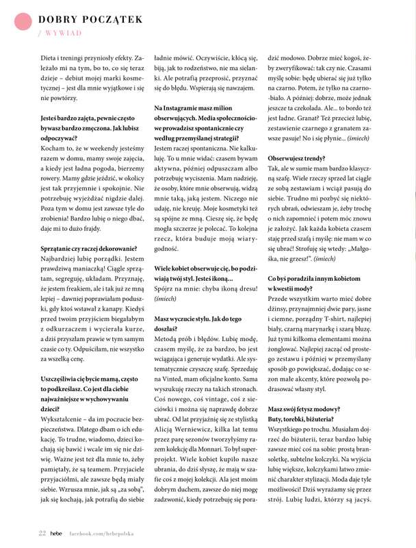 Hebe - gazetka promocyjna Magazyn od środy 05.11 do środy 31.12 - strona 22