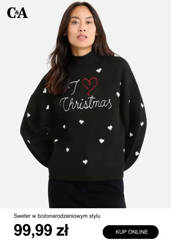 C&A - gazetka promocyjna Swetry świąteczne od 99,99 zł od środy 05.11 do czwartku 13.11 - strona 5