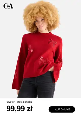 C&A - gazetka promocyjna Swetry świąteczne od 99,99 zł od środy 05.11 do czwartku 13.11 - strona 8