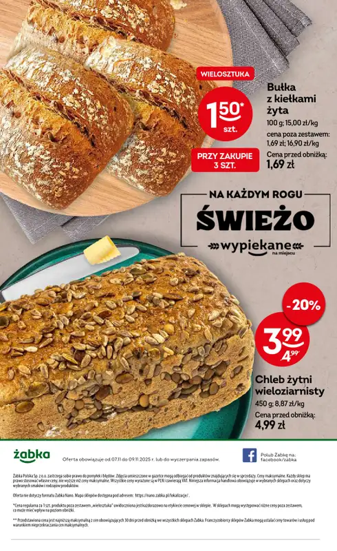 Żabka - gazetka promocyjna Gazetka weekendowa od piątku 07.11 do niedzieli 09.11 - strona 8