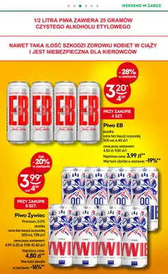 Żabka - gazetka promocyjna Gazetka weekendowa od piątku 07.11 do niedzieli 09.11 - strona 4