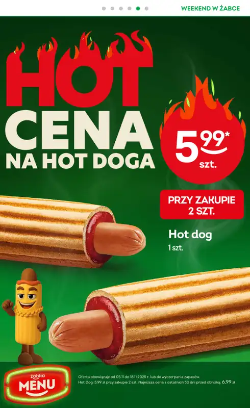 Żabka - gazetka promocyjna Gazetka weekendowa od piątku 07.11 do niedzieli 09.11 - strona 6