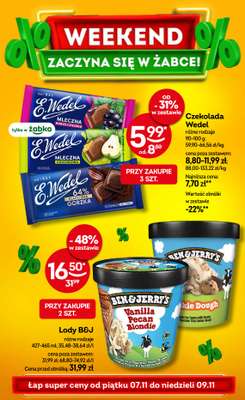 Żabka - gazetka promocyjna Gazetka weekendowa od piątku 07.11 do niedzieli 09.11