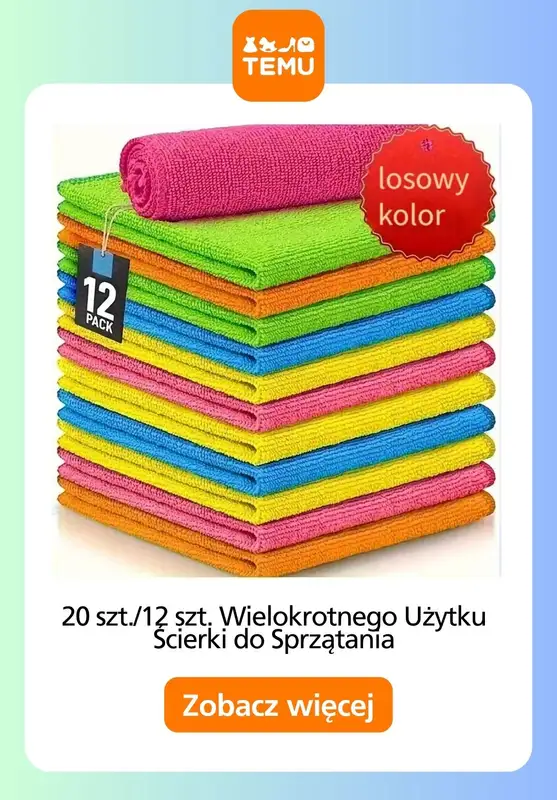 Temu - gazetka promocyjna Produkty do sprzątania od środy 05.11  - strona 11