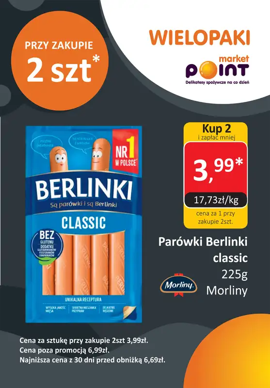 Market Point - gazetka promocyjna Ulotka weekendowa od czwartku 06.11 do soboty 08.11 - strona 3
