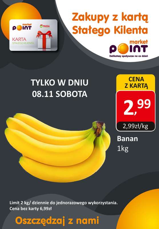 Market Point - gazetka promocyjna Ulotka weekendowa od czwartku 06.11 do soboty 08.11