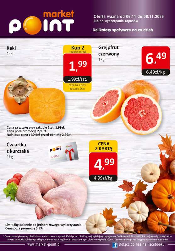 Market Point - gazetka promocyjna Ulotka weekendowa od czwartku 06.11 do soboty 08.11 - strona 4