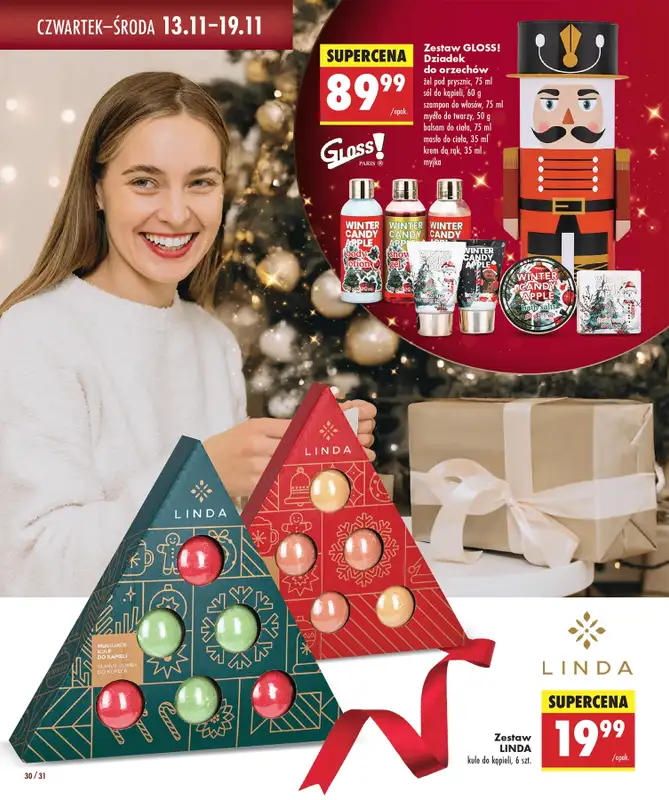 Biedronka - gazetka promocyjna Twoje piękne strony od czwartku 06.11 do środy 19.11 - strona 30