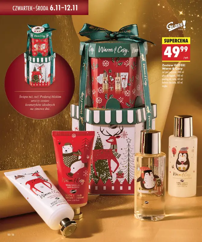 Biedronka - gazetka promocyjna Twoje piękne strony od czwartku 06.11 do środy 19.11 - strona 12