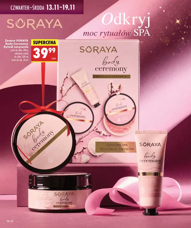 Biedronka - gazetka promocyjna Twoje piękne strony od czwartku 06.11 do środy 19.11 - strona 26