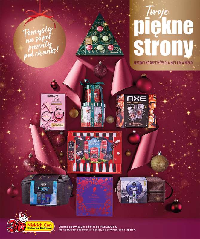 Biedronka - gazetka promocyjna Twoje piękne strony od czwartku 06.11 do środy 19.11