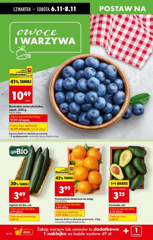 Biedronka - gazetka promocyjna Od czwartku od czwartku 06.11 do środy 12.11 - strona 20