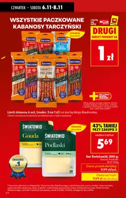 Biedronka - gazetka promocyjna Od czwartku od czwartku 06.11 do środy 12.11 - strona 4