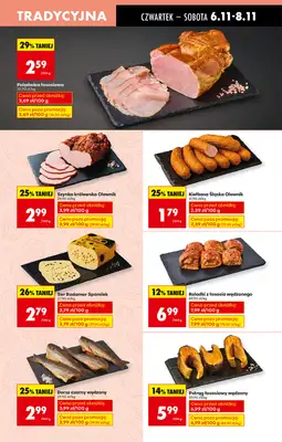 Biedronka - gazetka promocyjna Od czwartku, Z ladą tradycyjną od czwartku 06.11 do środy 12.11 - strona 25
